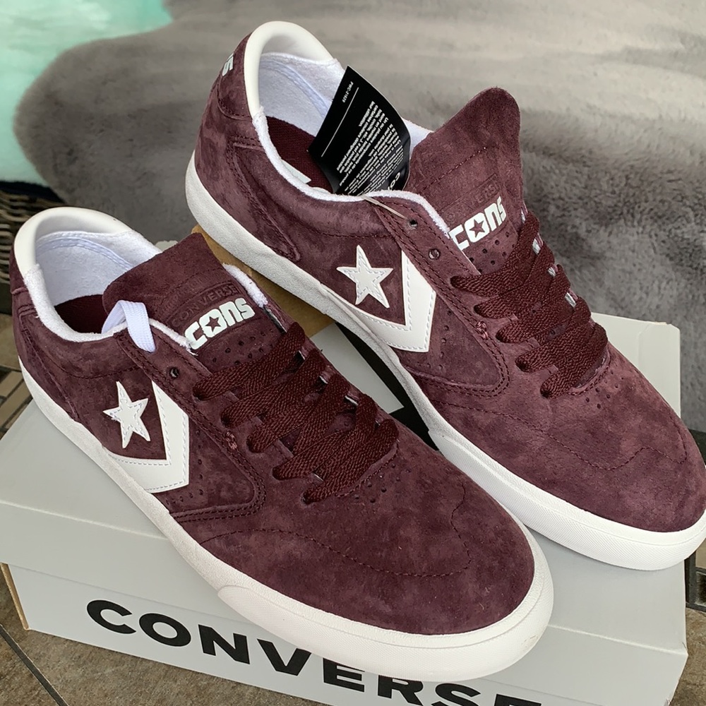 CONVERSE CHECKPOINT PRO OX BLACK CURRANT/WHITE WMN - Picture 5 of 14